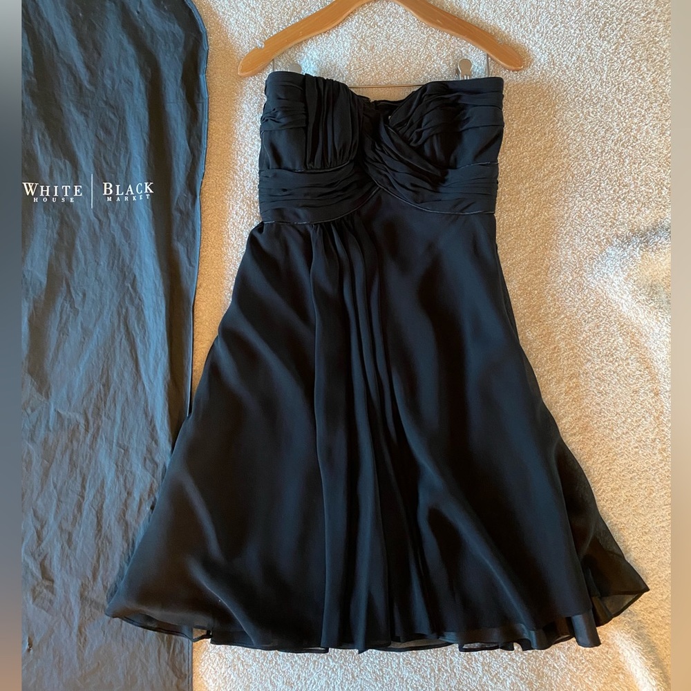 White House Black Market size 2 mini black dress